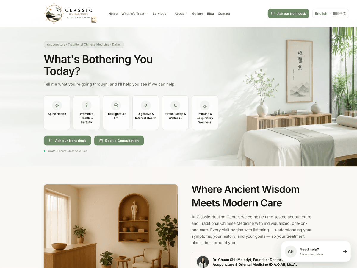 Classic Healing Center · Dallas