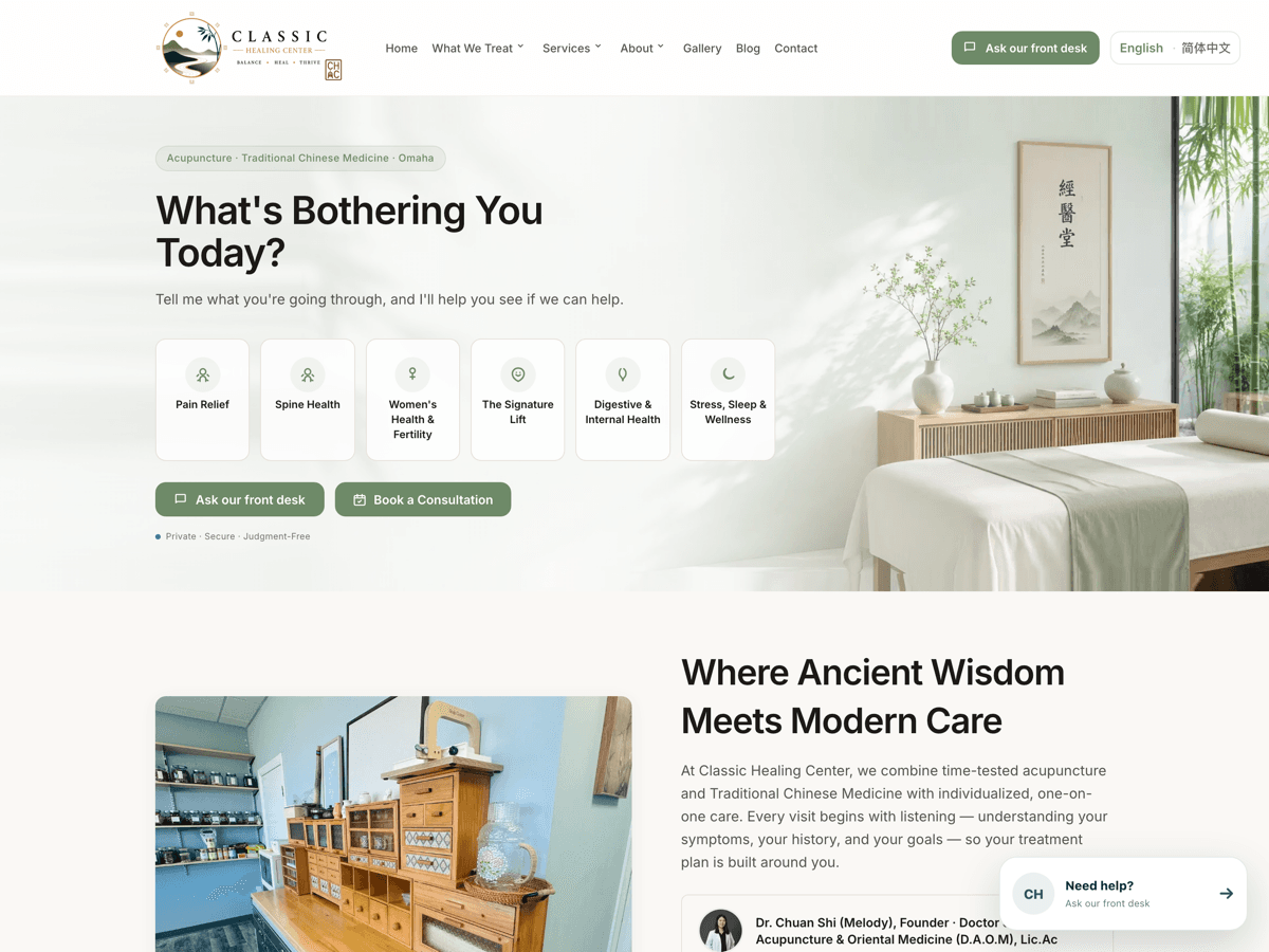 Classic Healing Center · Omaha